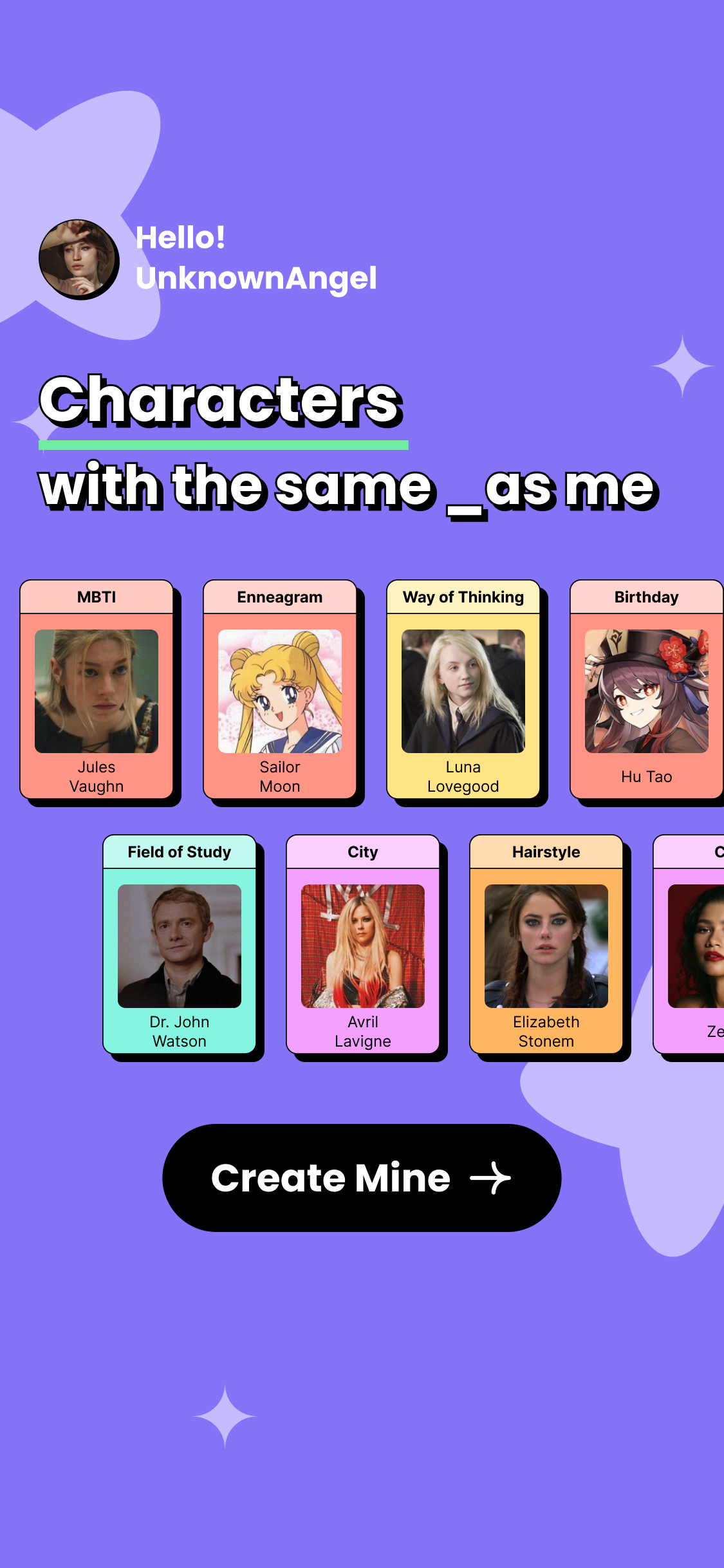 Character Grid - PDB App